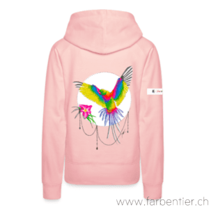 Kapuzenpullover Papagei