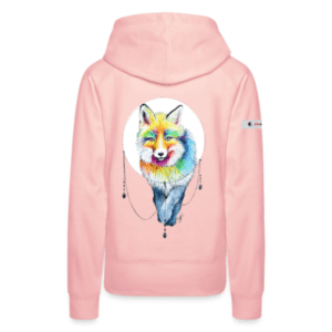 Hoodie Fuchs rosa