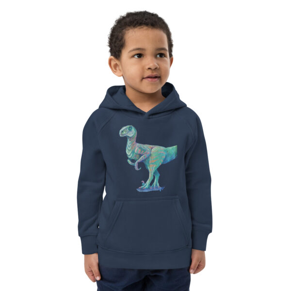Öko-Kapuzenpullover für Kinder Dinosaurier