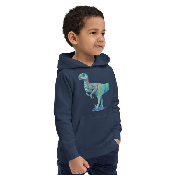 Öko-Kapuzenpullover für Kinder Dinosaurier - Image 2