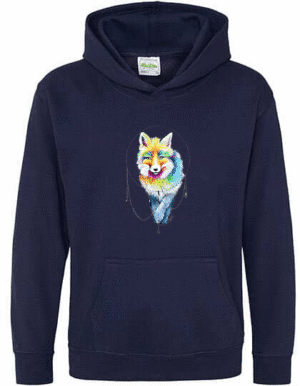 Kapuzenpullover für Kinder diverse Motive